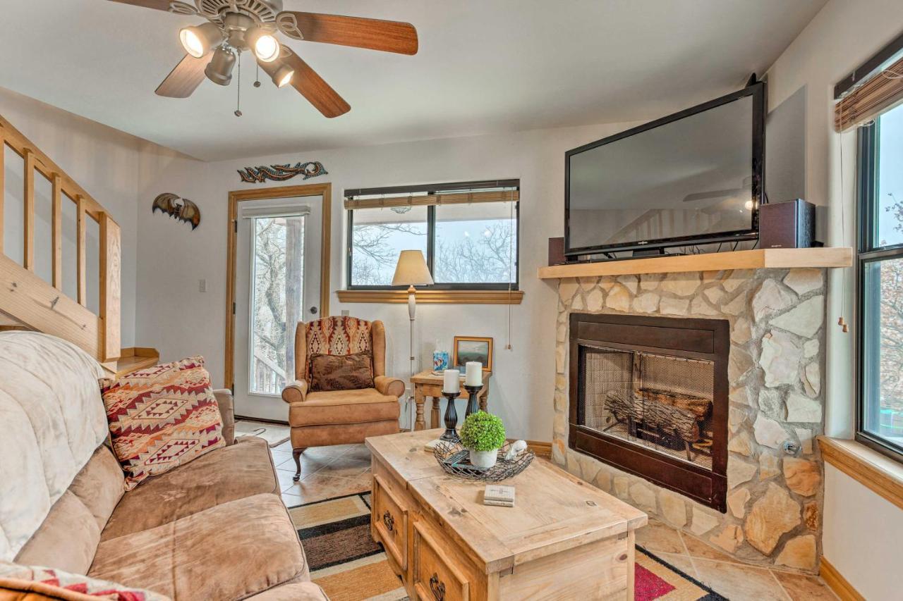 Medicine Park Cabin Rental With Mountain View エクステリア 写真