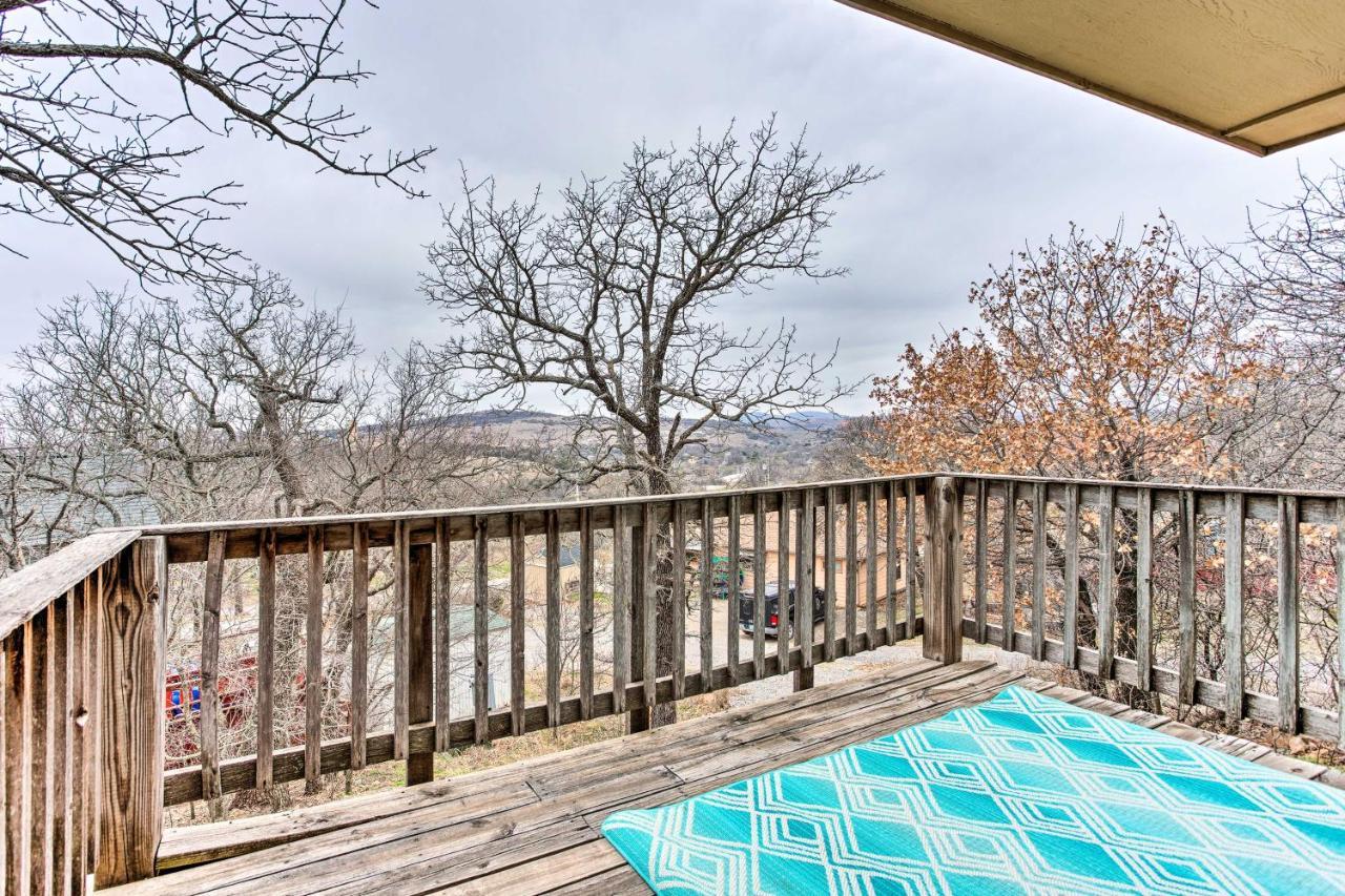 Medicine Park Cabin Rental With Mountain View エクステリア 写真